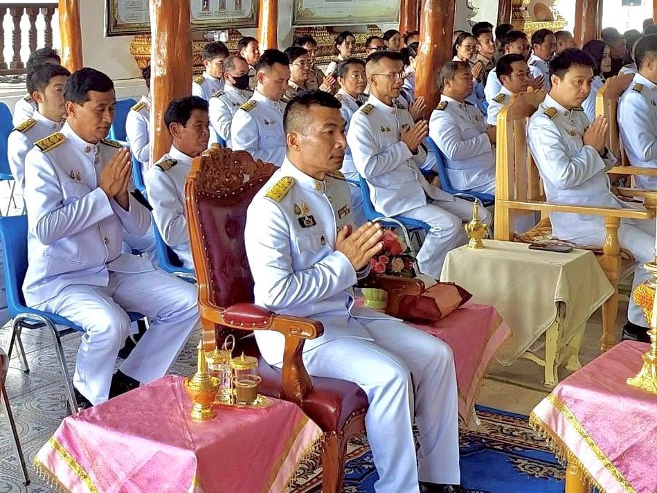 พช.ทุ่งหัวช้าง ร่วมพิธีบำเพ็ญกุศลปัณรสมวาร (15 วัน) เพื่ออุทิศถวายเป็นพระกุศลแด่ สมเด็จพระเจ้าลูกเธอ เจ้าฟ้าพัชรกิติยาภาฯ พร้อมร่วมพิธีตักบาตรพระสงฆ์ 16 รูป ณ วัดห้วยห้าง 